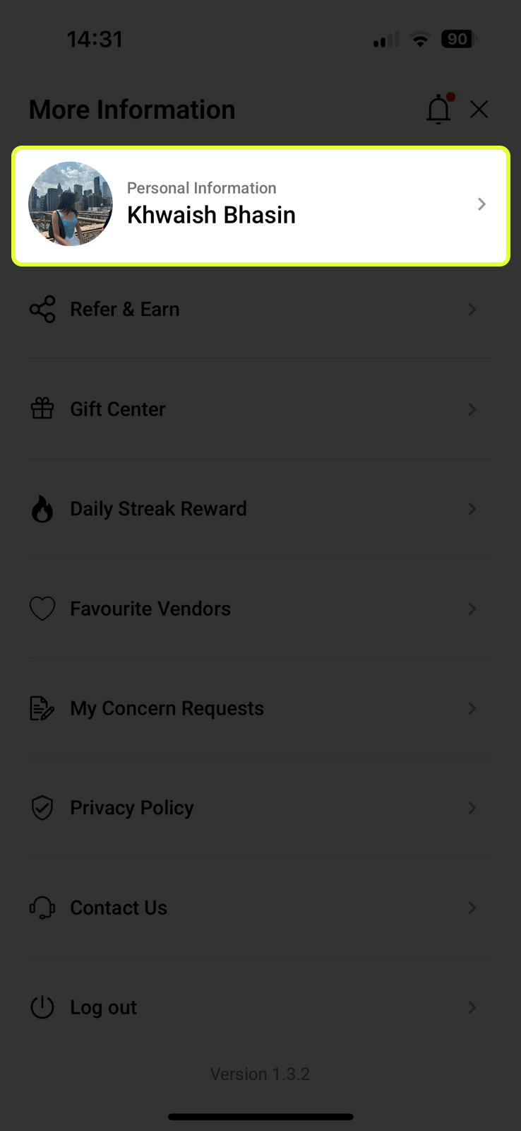 Your Profile